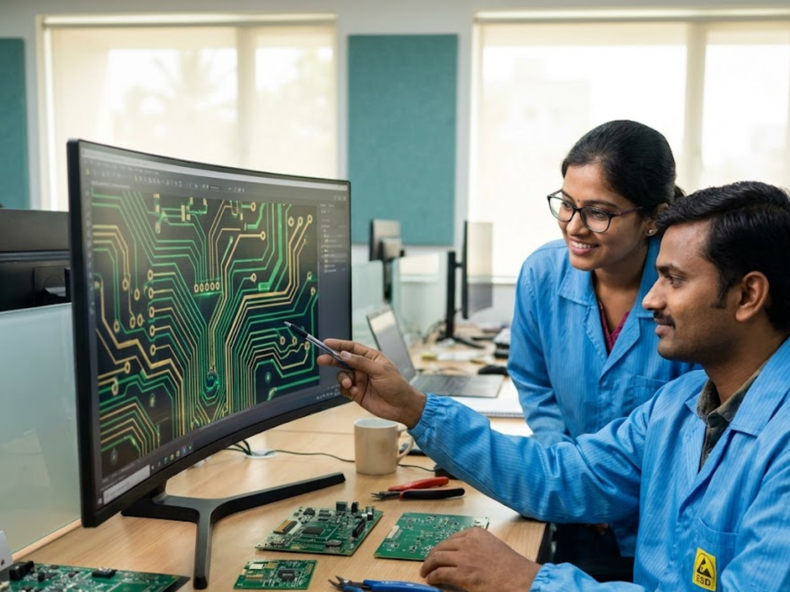 Electronics assembly during ODM product development